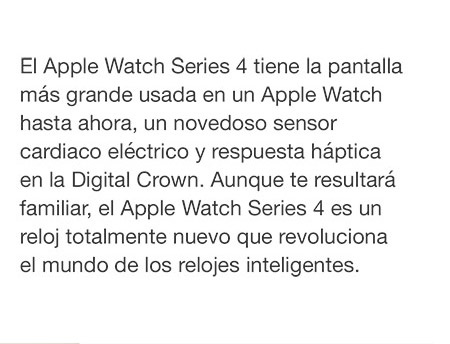 El Apple Watch Series 4 tiene la pantalla más grande